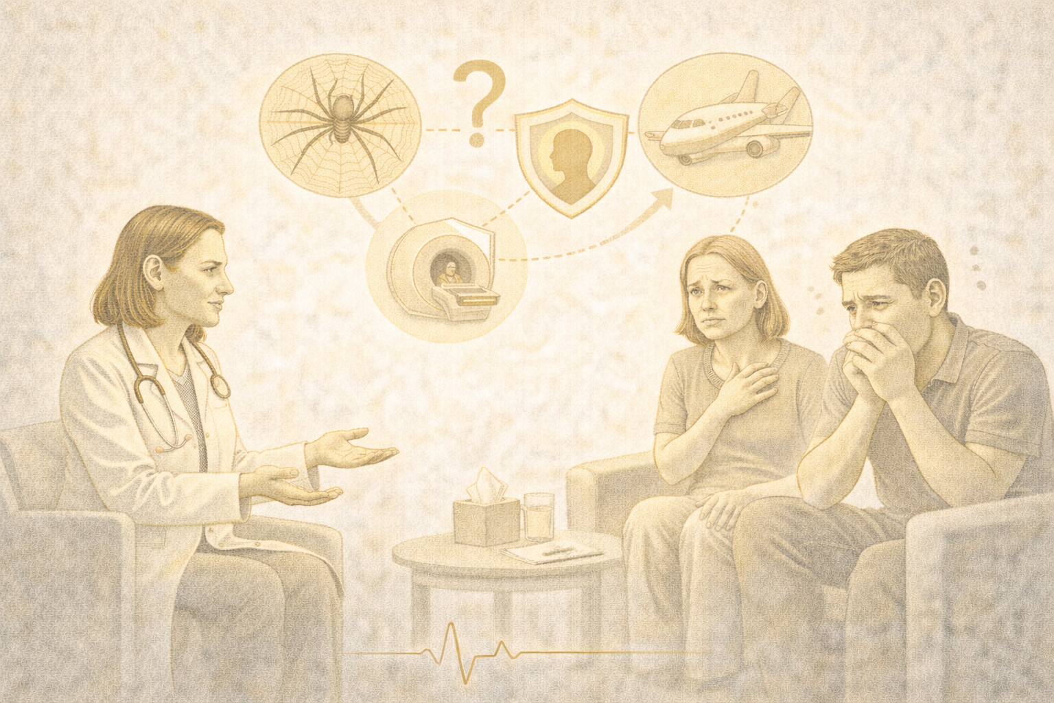 Erinevate hirmude ja foobiatega patsientide käsitlus (vene keeles)