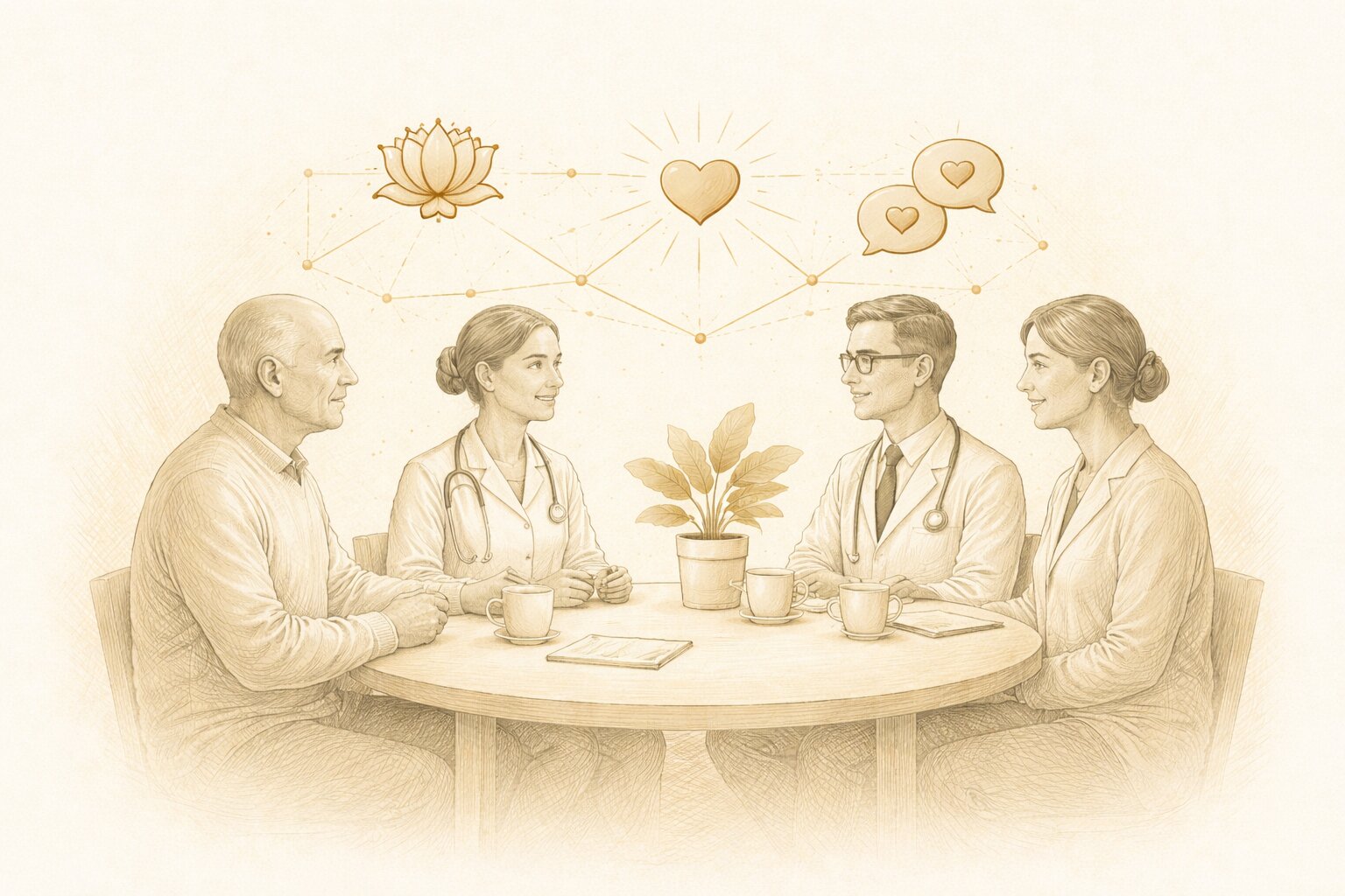 ÜMARLAUD! Enesehoid teadveloleku ja rõõmustamisoskuste kaudu. Tervishoiutöötajate patsiendikeskne suhtlemine (vene keeles)